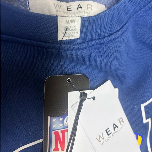 WEAR by Erin Andrews LA Rams Matching Sweatshirt & Shorts Set | NWT - Picture 5 of 6